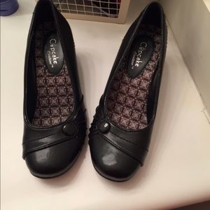 Black shoes from Kohl's.