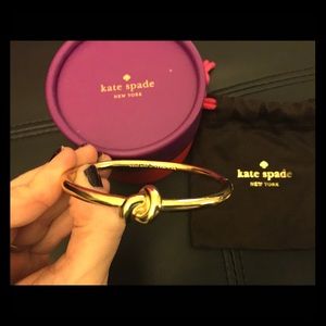 Kate Spade Sailor Knot Gold Bracelet