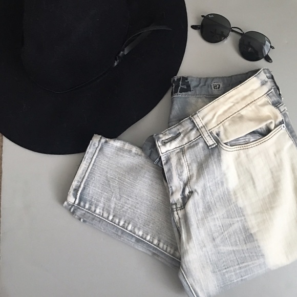 Nine Days acid washed jeans
