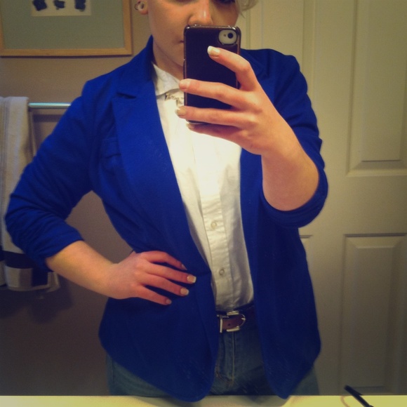 🌀BEAUTIFUL ROYAL BLUE BLAZER 🌀