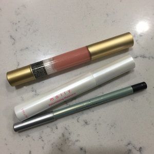 Mally Beauty bundle Eyeliner mascara lipgloss new