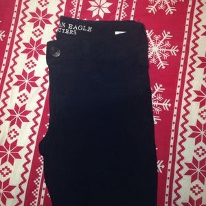 Black American Eagle Jeggings!