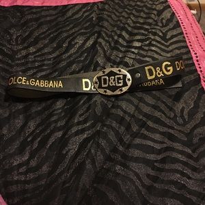 Dolce and Gabbana belt size xs-small