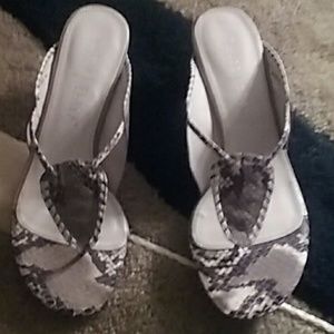 WHBM-Snakeskin Heels
