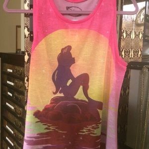 Wet Seal Disney Little Mermaid Tank Top