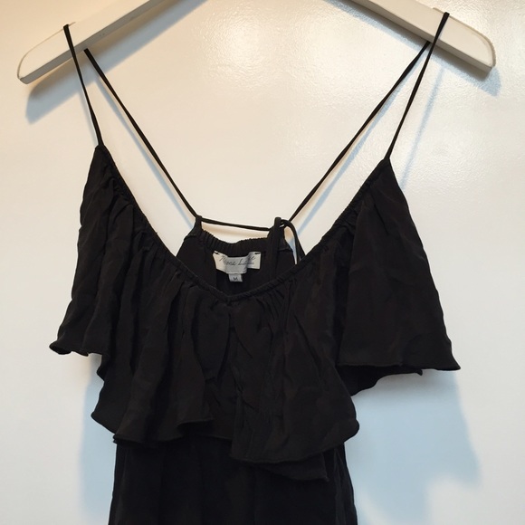 Silk Ra Mona La Rue by Arianne black top - Picture 2 of 4