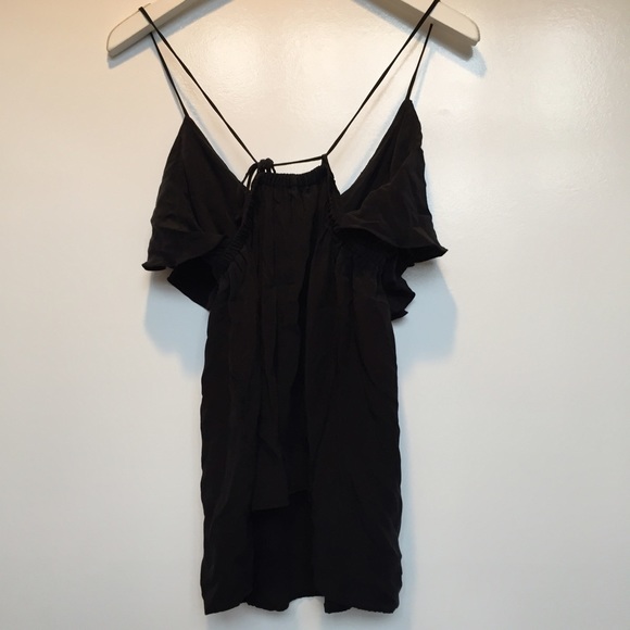 Silk Ra Mona La Rue by Arianne black top - Picture 3 of 4