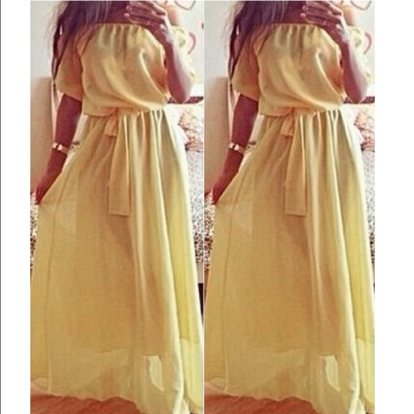 Yellow Maxi
