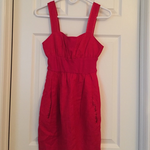 Red urban outfitters dress