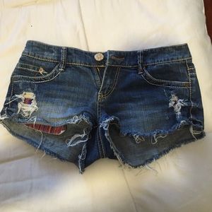 Jean shorts