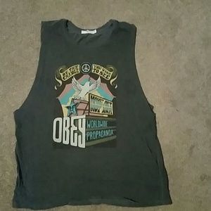 Obey muscle tee