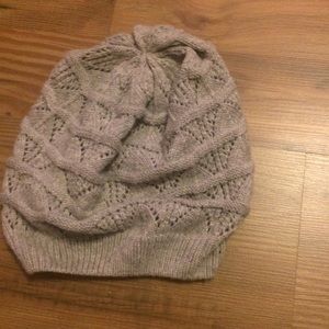 Gray beanie