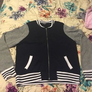 zip-up jacket