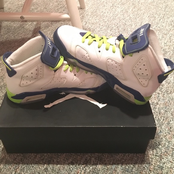 Jordan fierce green 6