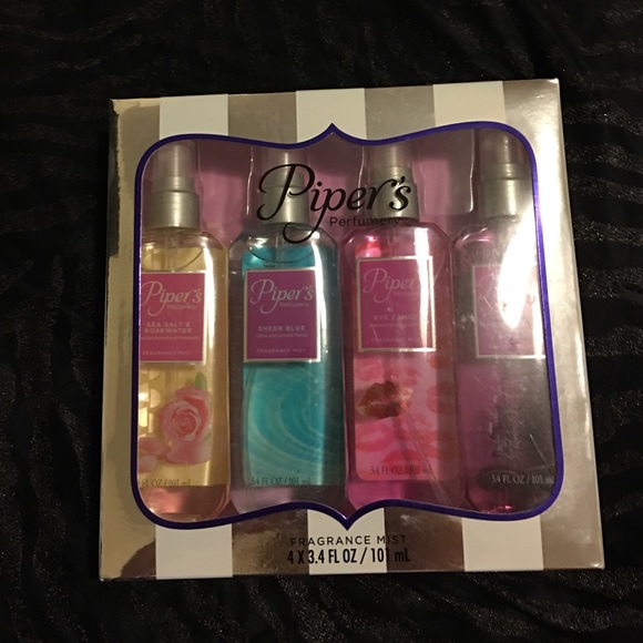 Pipers 4pk of 3.4 oz perfume brand new!!