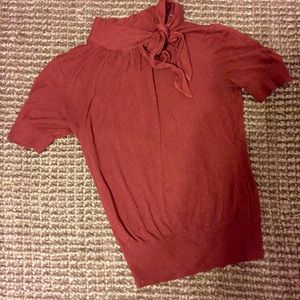 Short sleeve sweater