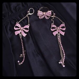 Betsey Johnson bow set