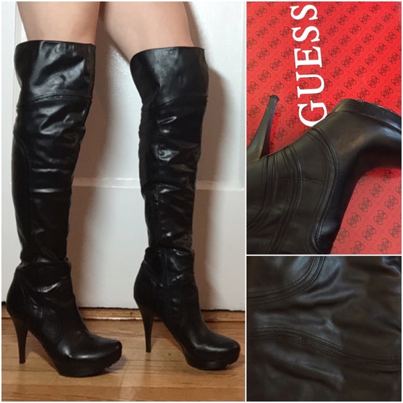 GUESS over-the-knee boots!