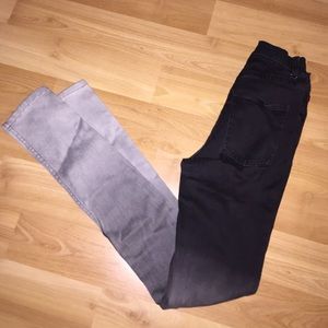 Cheap Monday High-waisted Skinny Ombré size 26