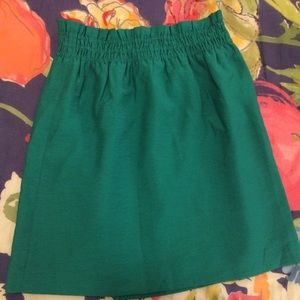 J. Crew Teal Skirt - Size 00