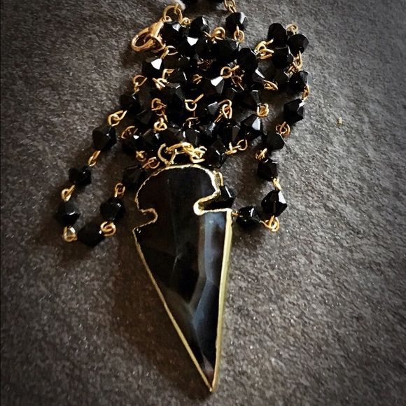 Agate Rosary Necklace