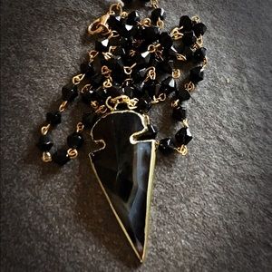 Agate Rosary Necklace