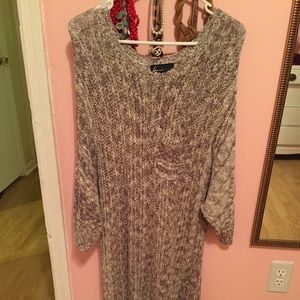 Sweater tunic/dress