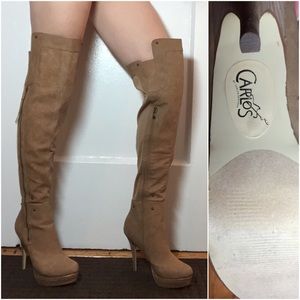 Carlos over-the-knee boots!