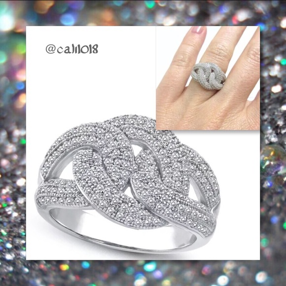 Glam Squad 2 You Jewelry - 5⭐RATED New Knotted CZ Ring Sizes 7 & 8 Avail