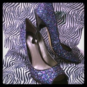 NINE WEST SPARKLY HEELS