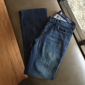 Seven jeans high waist boot cut size 25