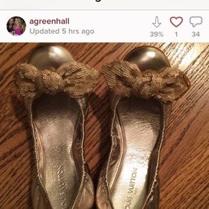 Louis Vuitton ballet flats