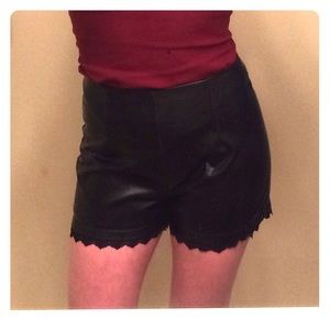 NEW Forever21 Leather Shorts