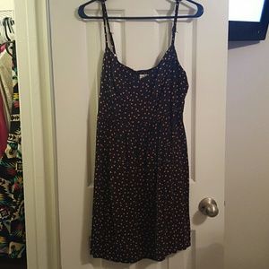 Black/pink triangle dress