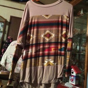 Tunic tribal top