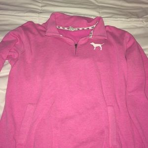 PINK half zip