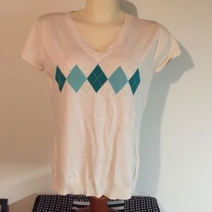 Short sleeve sweater