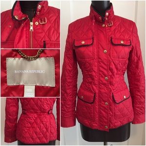 Banana Republic quilted jacket