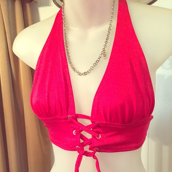 ❤️Lace up bikini bralette