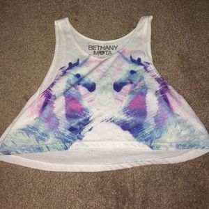 Aeropastle crop top