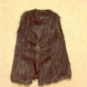 Flaux fur vest