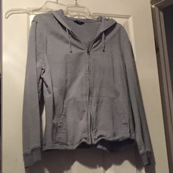 Gray hoodie