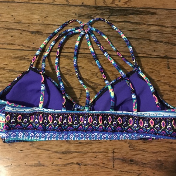 L.A. Hearts swim top - Picture 2 of 2