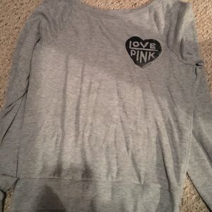 Pink long sleeve shirt