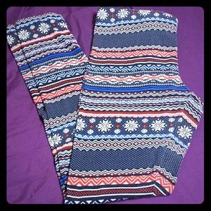 Romeo and Juliet Couture Fair Isle Leggings