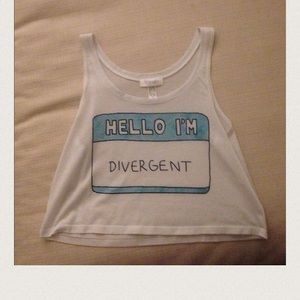 Freshtops Divergent Crop Top