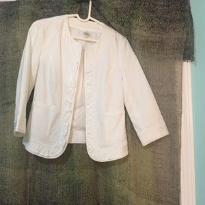 White blazer