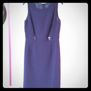 Deep Purple color Tahari dress