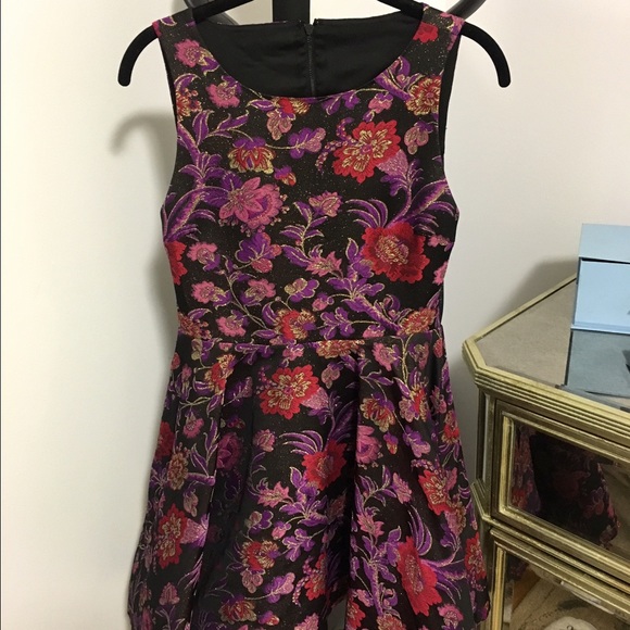 Alice & Olivia Foss bodice cutout back dress - Picture 2 of 3