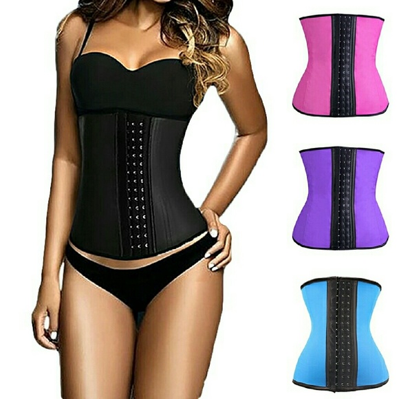 Other - 2 waist trainers latex 5xl & 4 steel boning Medium